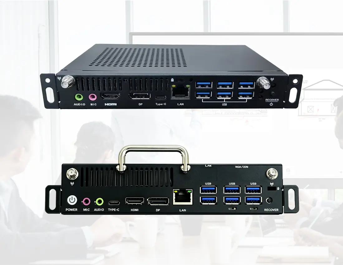 Módulo de ordenador OPS Intel de 13.ª y 14.ª generación de Riotouch para pantallas interactivas