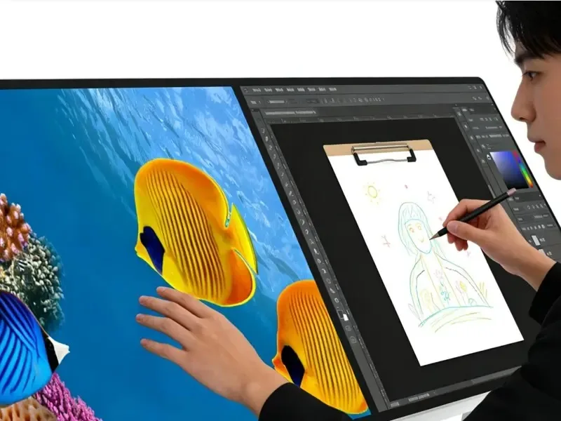 TH43 and TH55 4K touch displays