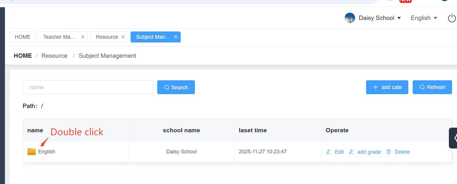 Add courseware in Riotouch Cloud
