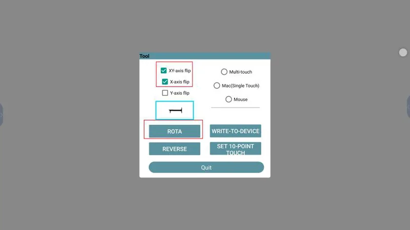 Riotouch touch screen support contact