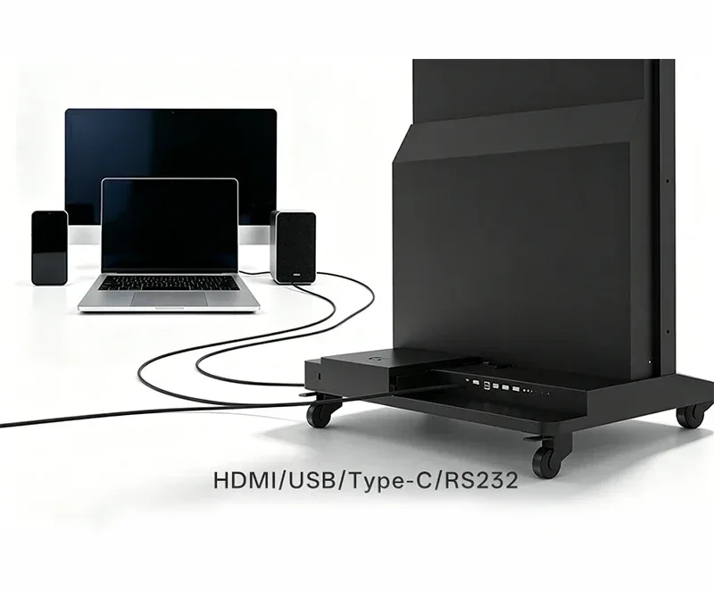Full interface coverage optional 10-point IR touch