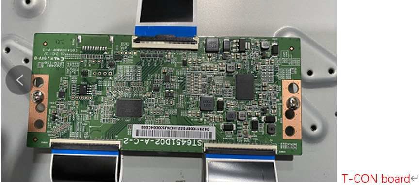 Fixing-glue detail — once the glue is removed the wires pull out cleanly instead of breaking.