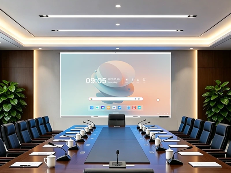 Government command center with COB Smart LED display