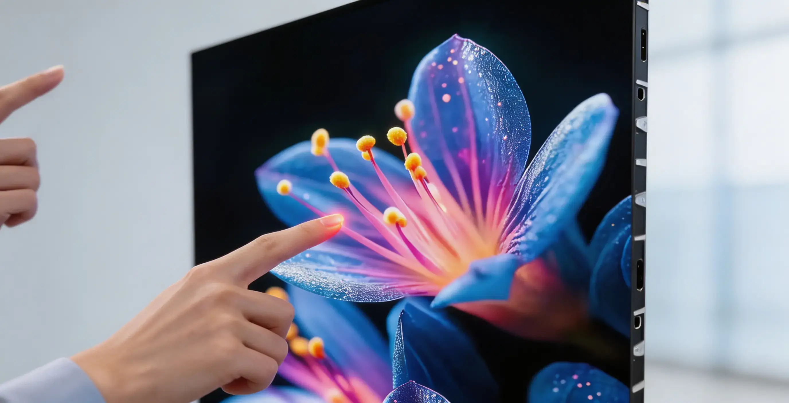 Infrared touch interaction