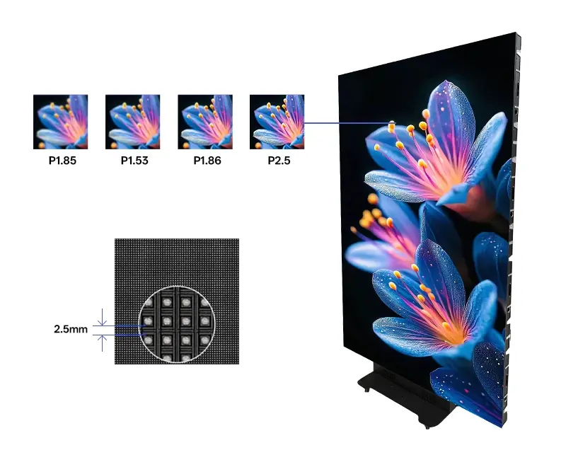 92 inch P1.25 display clarity