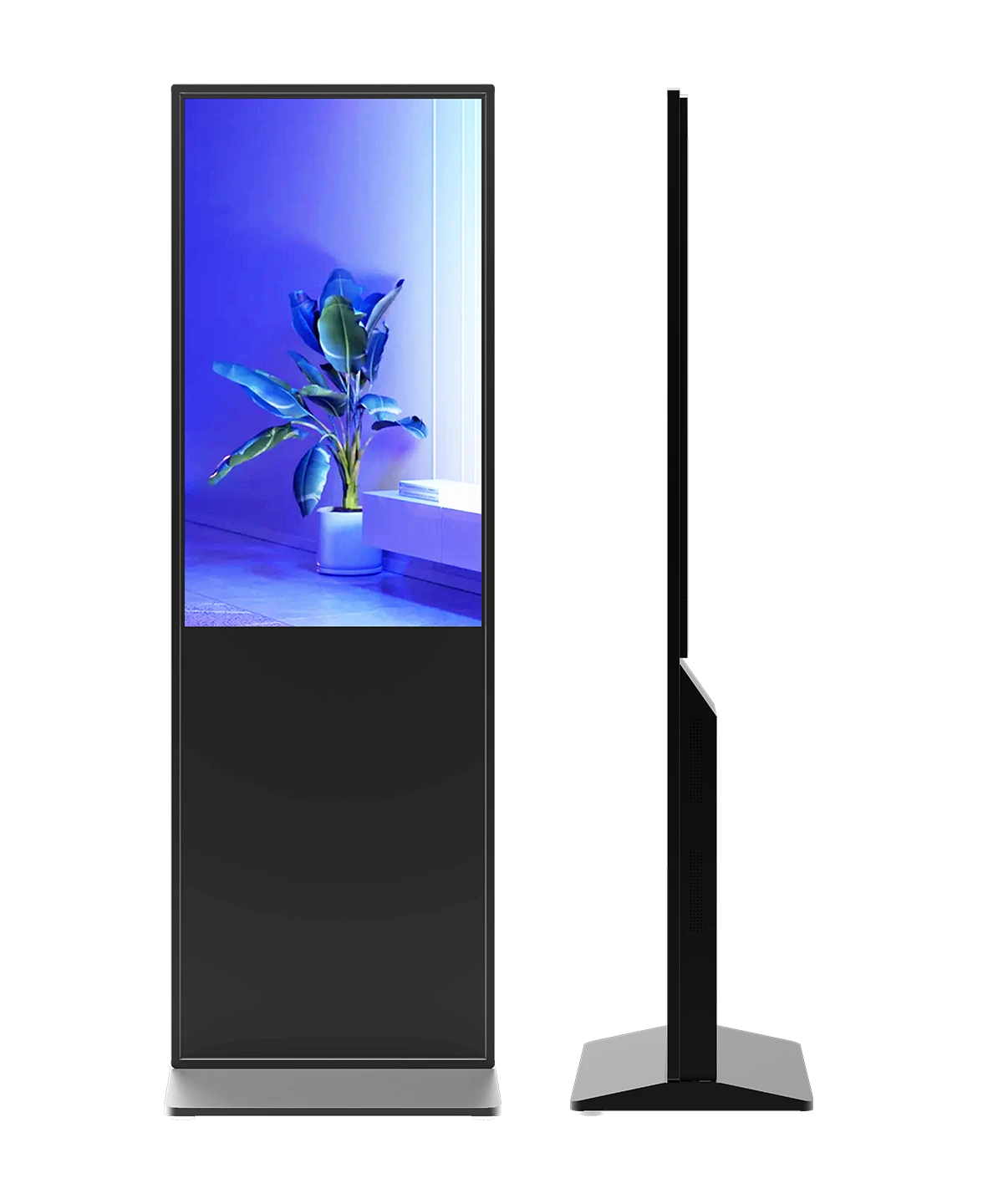 Riotouch floor-standing kiosk digital signage CMS