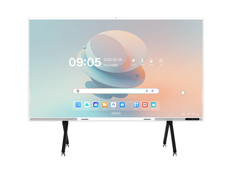 COB all-in-one LED display 108 136 163 inch conference room EDLA certified AI translation