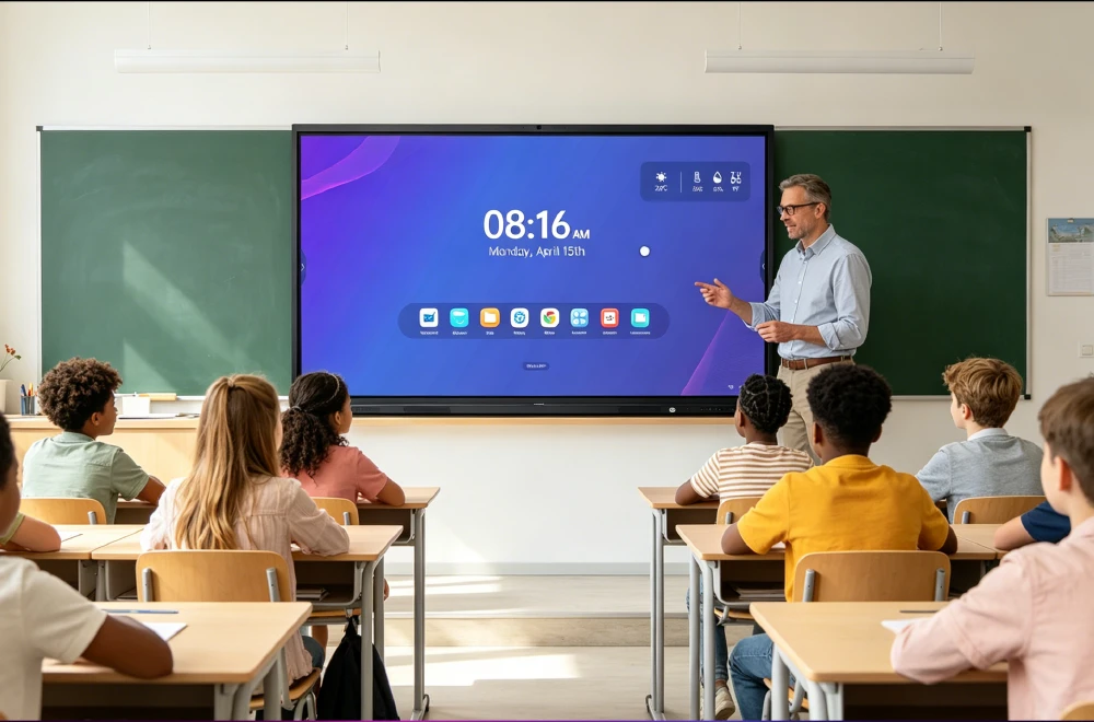 Riotouch RK3588-75 Digital Smart Board | Octa Core (Cortex A76*4+ A55*4) 2.4GHz | 16GB RAM / 256GB Storage | Android 13.0 | 1 year parts replacement warranty Smart Classroom