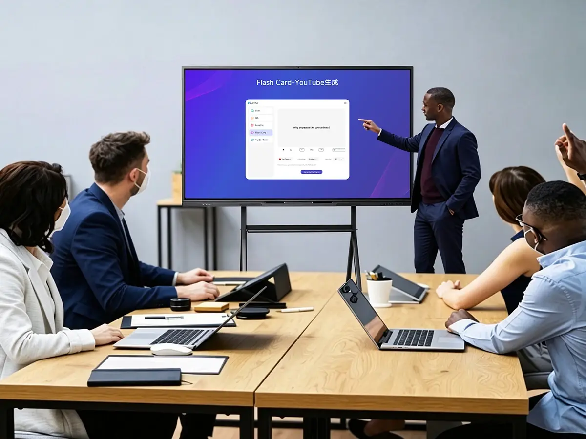 Corporate training using Riotouch AI Assistant
