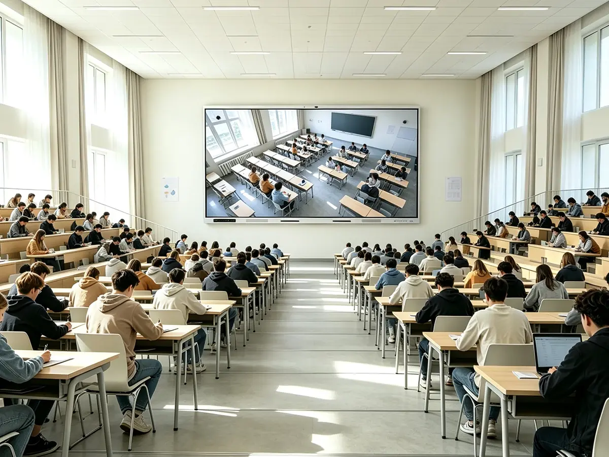 K-12 classroom using VisionRoll face recognition attendance