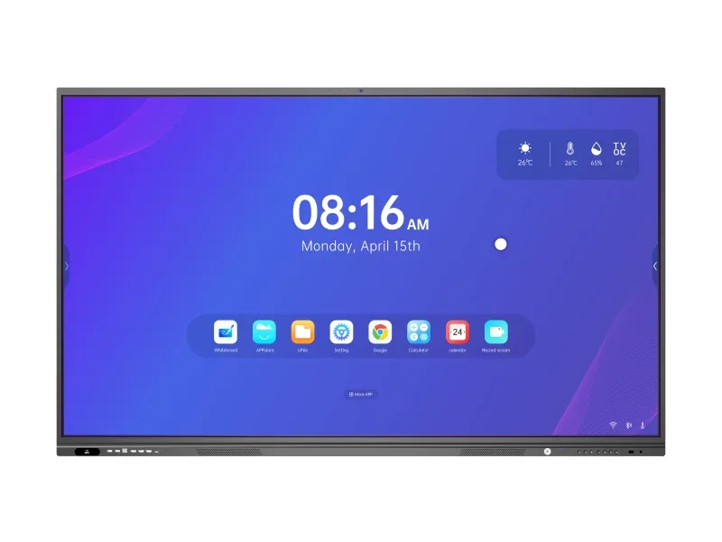 RK3576 Interactive Panel Home Screen