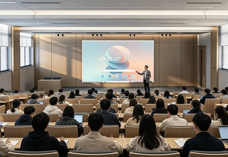Higher Education Interactive Display - University Lecture Hall