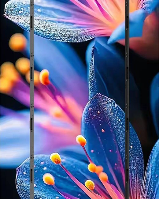 RioTouch 92 inch foldable LED poster