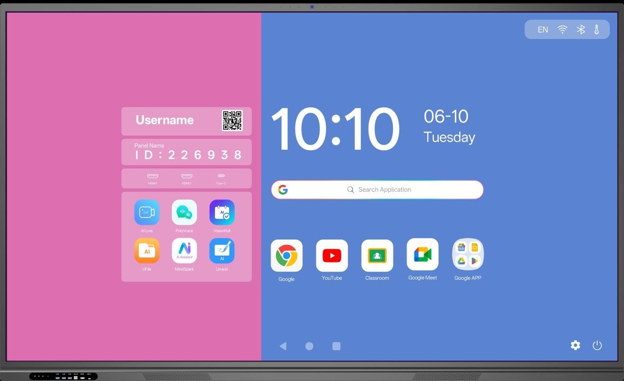 LTF S15 Android Free Interactive Flat Panel