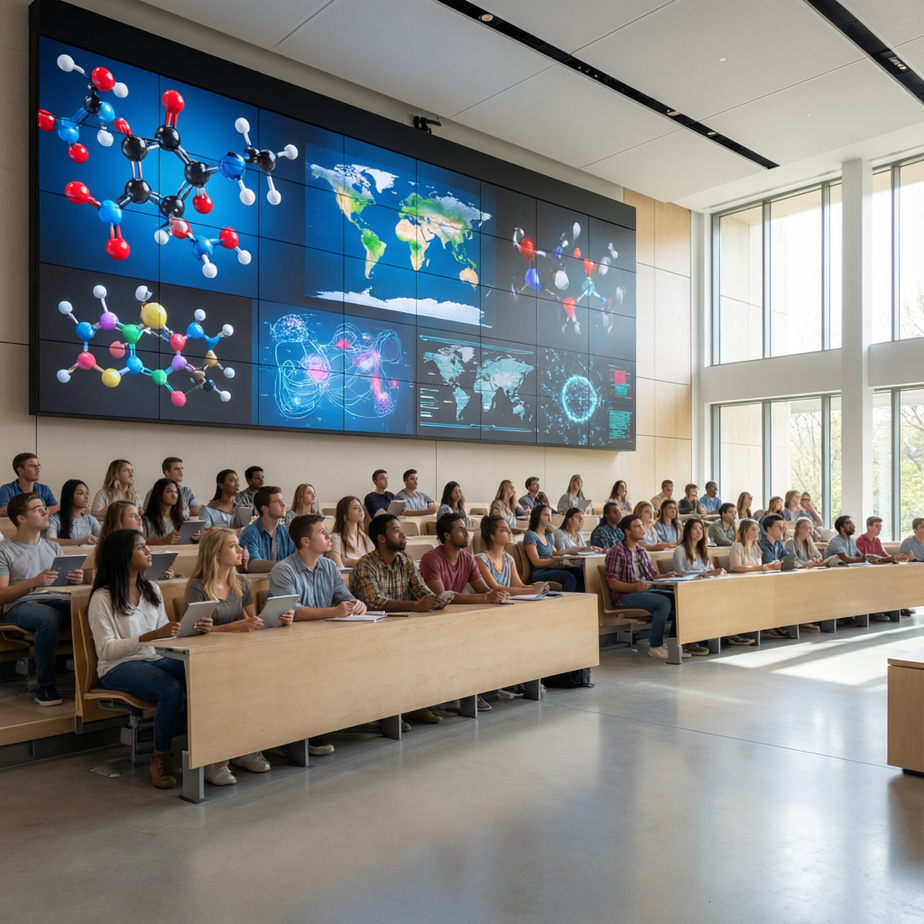Why Smart LED Video Walls Are the Future of University Lecture Halls and Vocational Training Centers