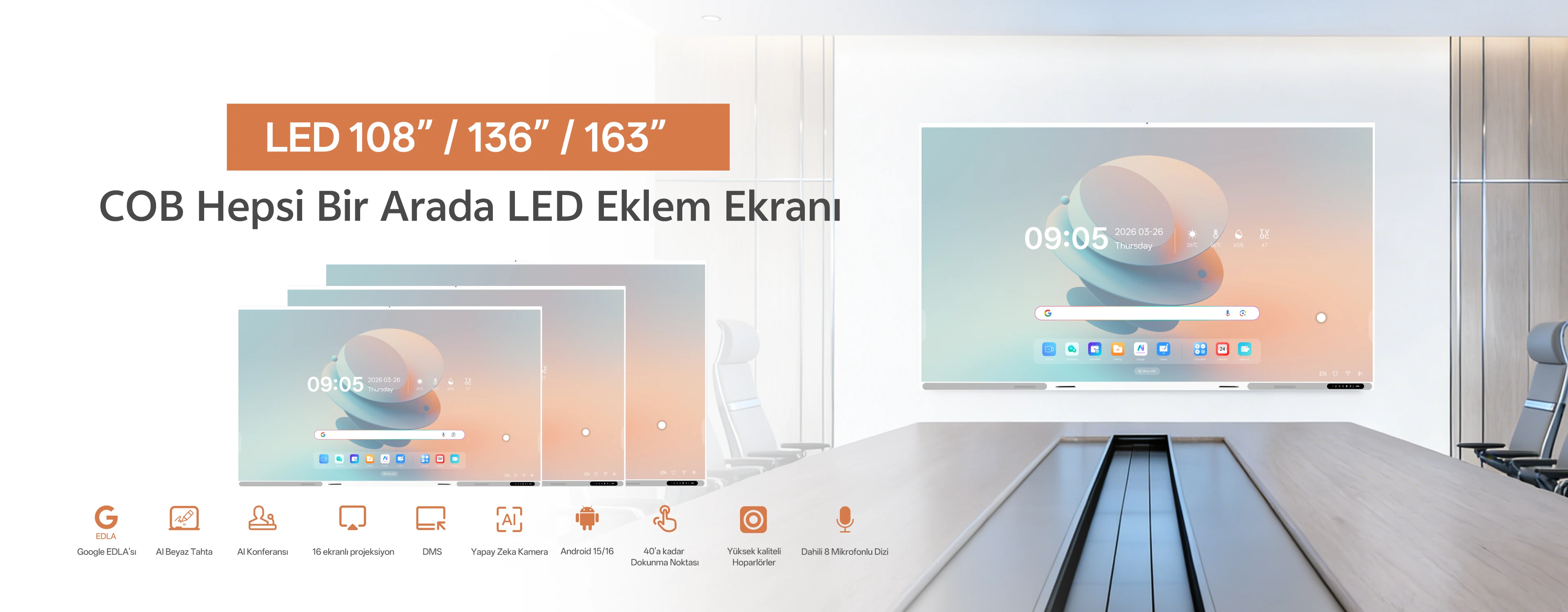 COB Hepsi Bir Arada LED Ekran