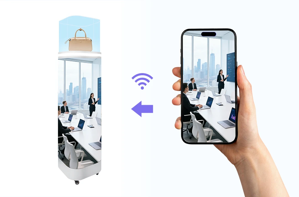 Riotouch LED Display Stand APP Remote Content Management