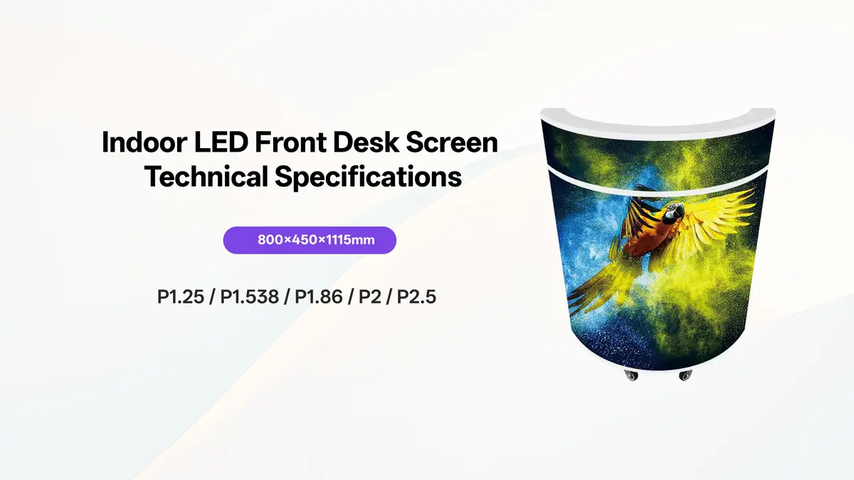 LED Front Desk Display