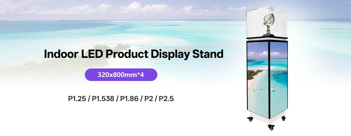 Mobile LED Display Stand