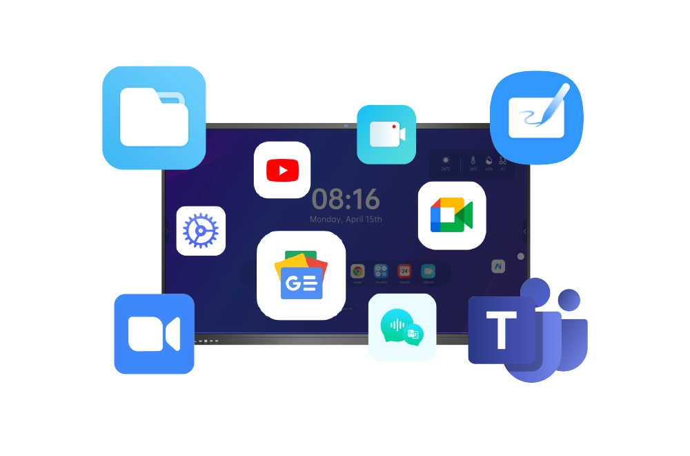 Compatible avec divers logiciels de r&eacute;union