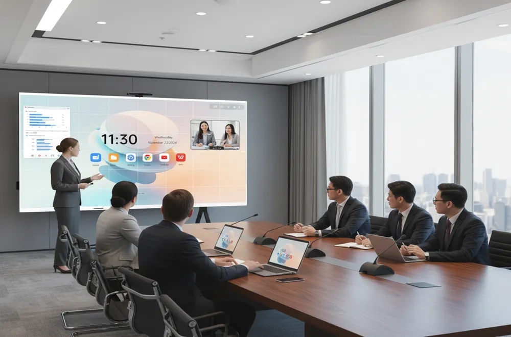 Meeting Room Display Wall