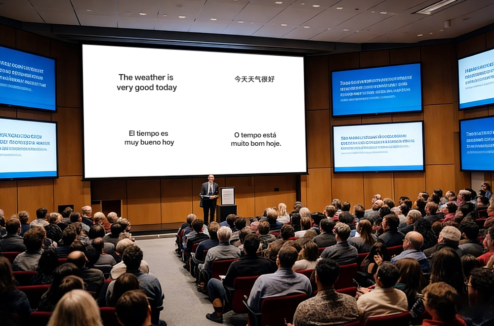 Simulcast esteso in 16 lingue