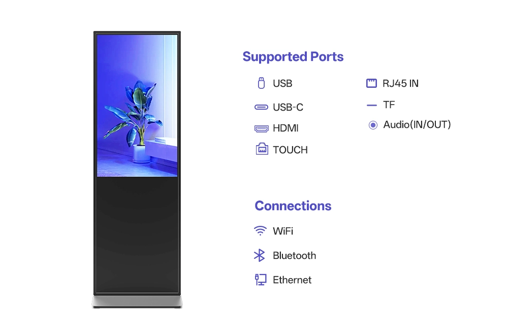 T&oacute;tem Digital Interactivo 43"55"65"75"85"