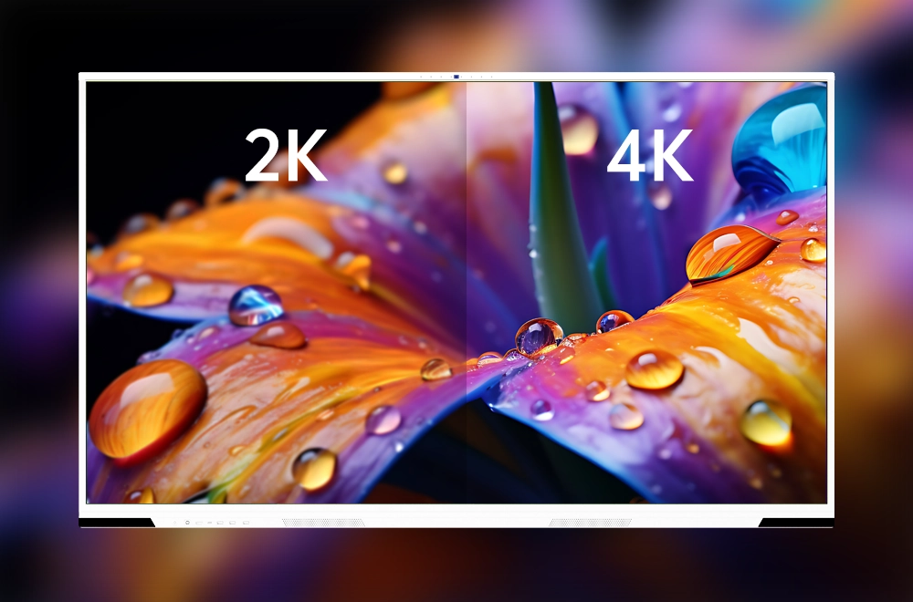 4KウルトラHDインタラクティブディスプレイ