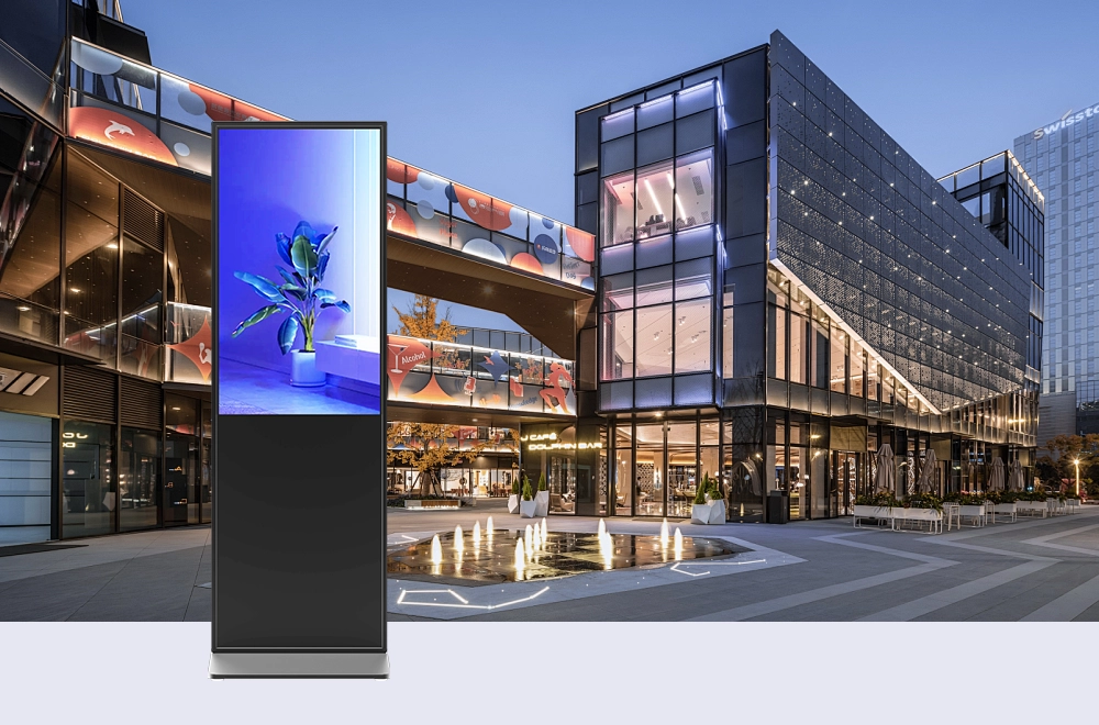 Schermi digitali per interni da 43", 55", 65", 75", 85"