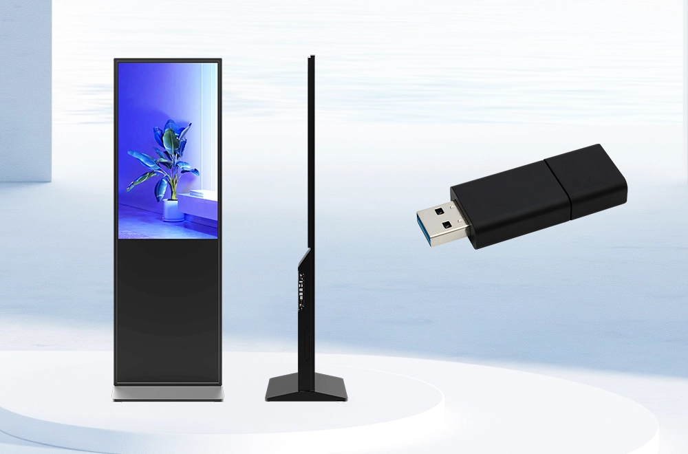 Plug-and-Play digital skyltning