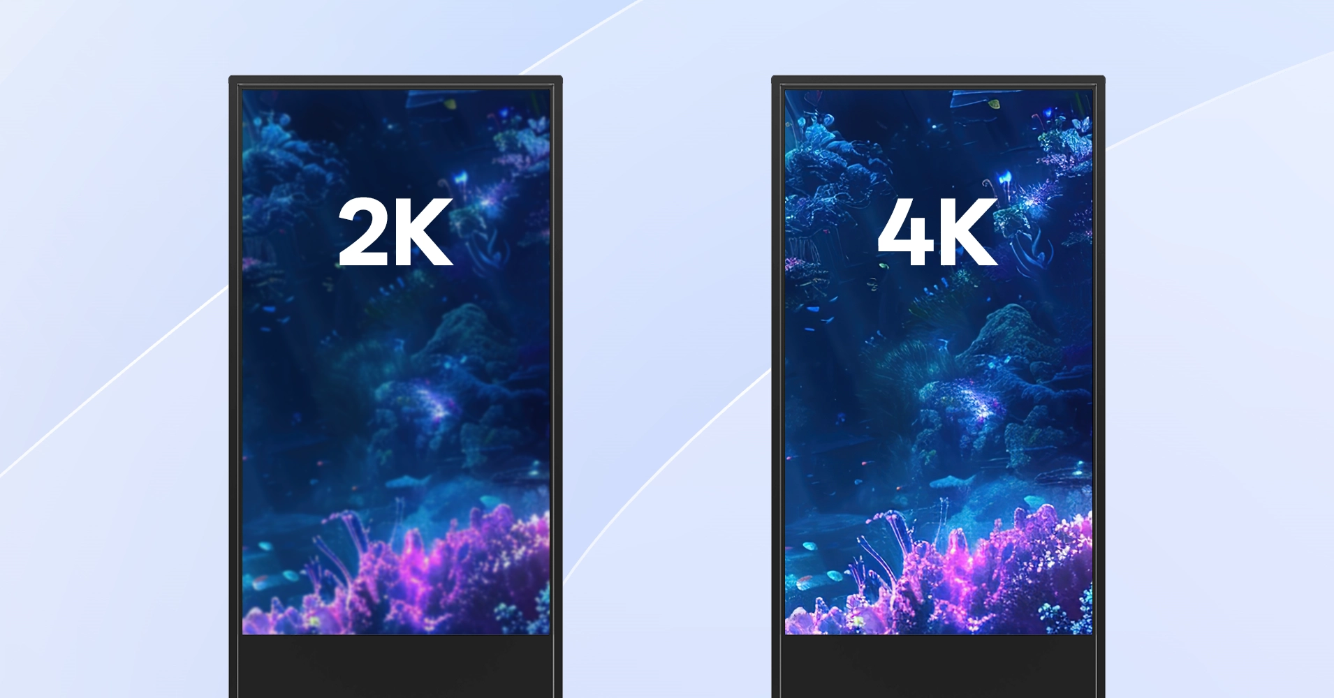 Display digitale da 43", 55", 65", 75", 85" - Touchscreen con sistema operativo Windows