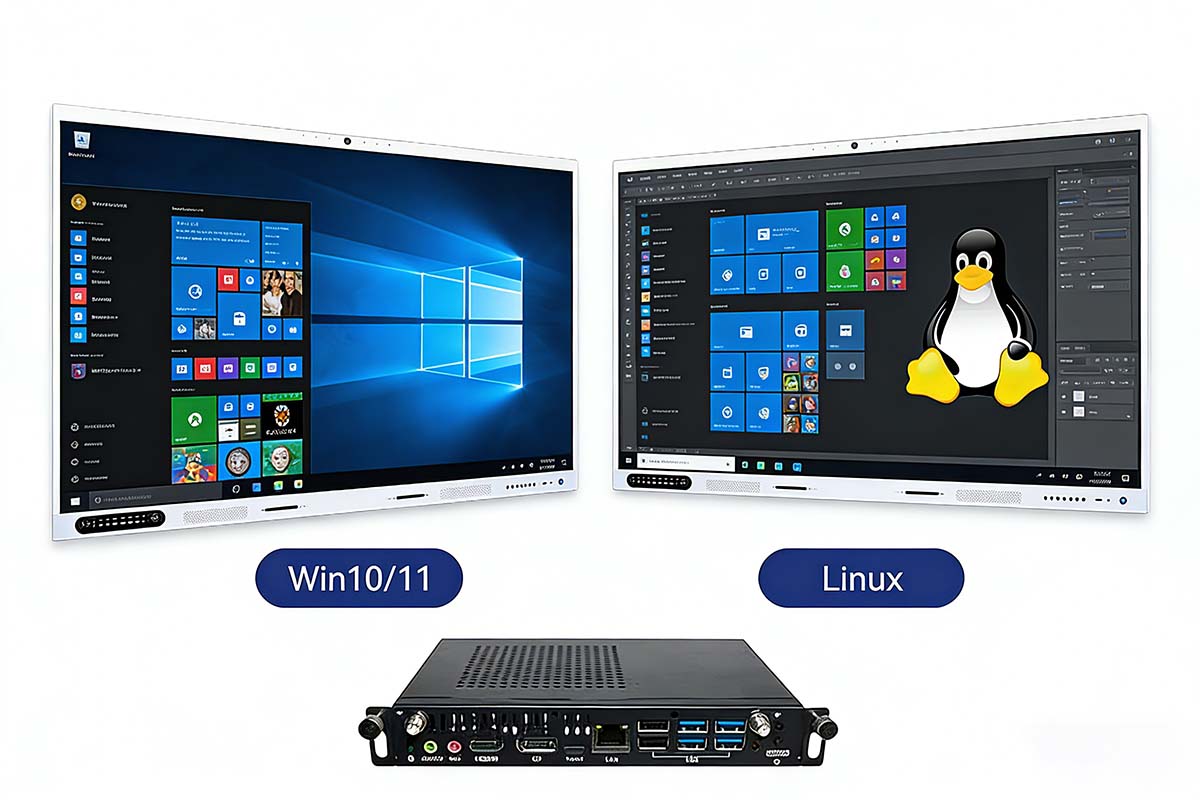 PC OPS double syst&egrave;me : Windows 10 et Linux