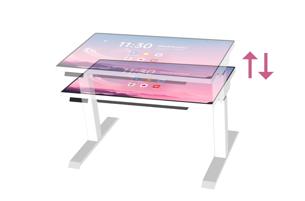 Riotouch Mesa inteligente Mesa t&aacute;ctil elevable inteligente Elevaci&oacute;n inteligente