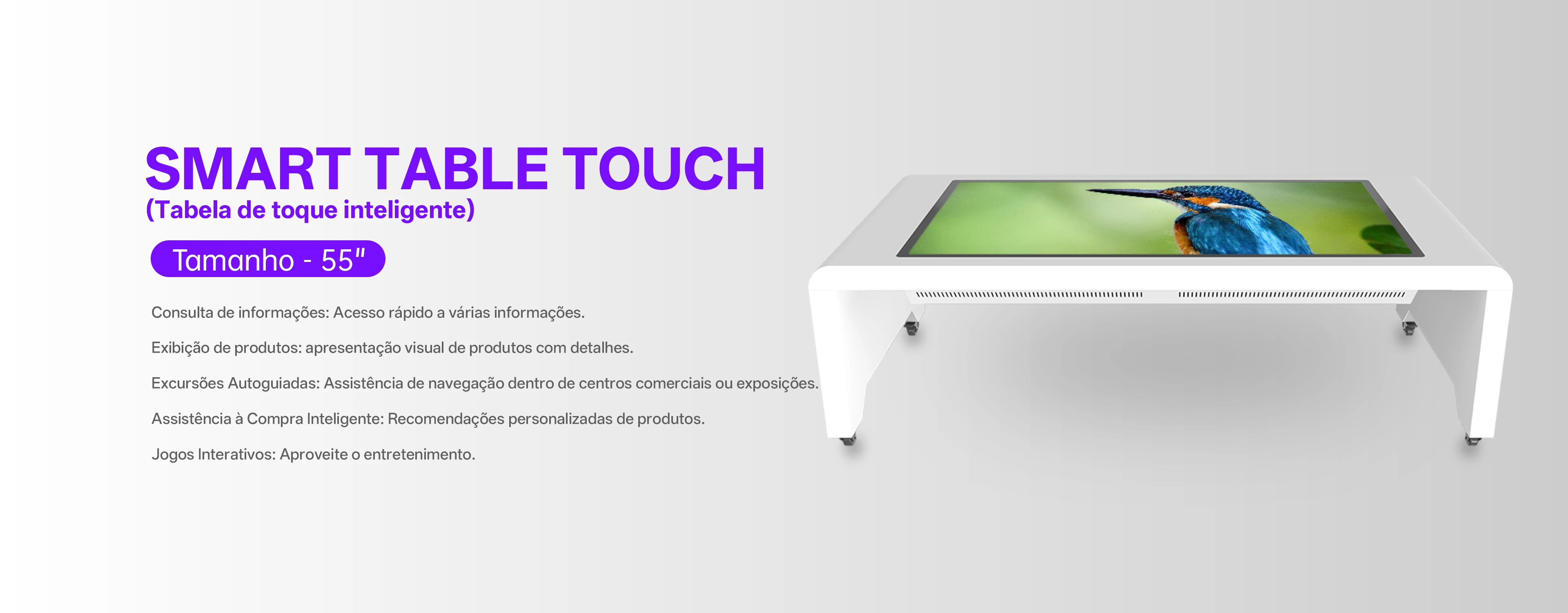 Riotouch Mesa Inteligente Mesa Inteligente T&aacute;ctil