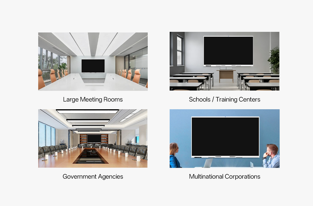 Solution d'affichage intelligente pour les entreprises, l'&eacute;ducation et le secteur public