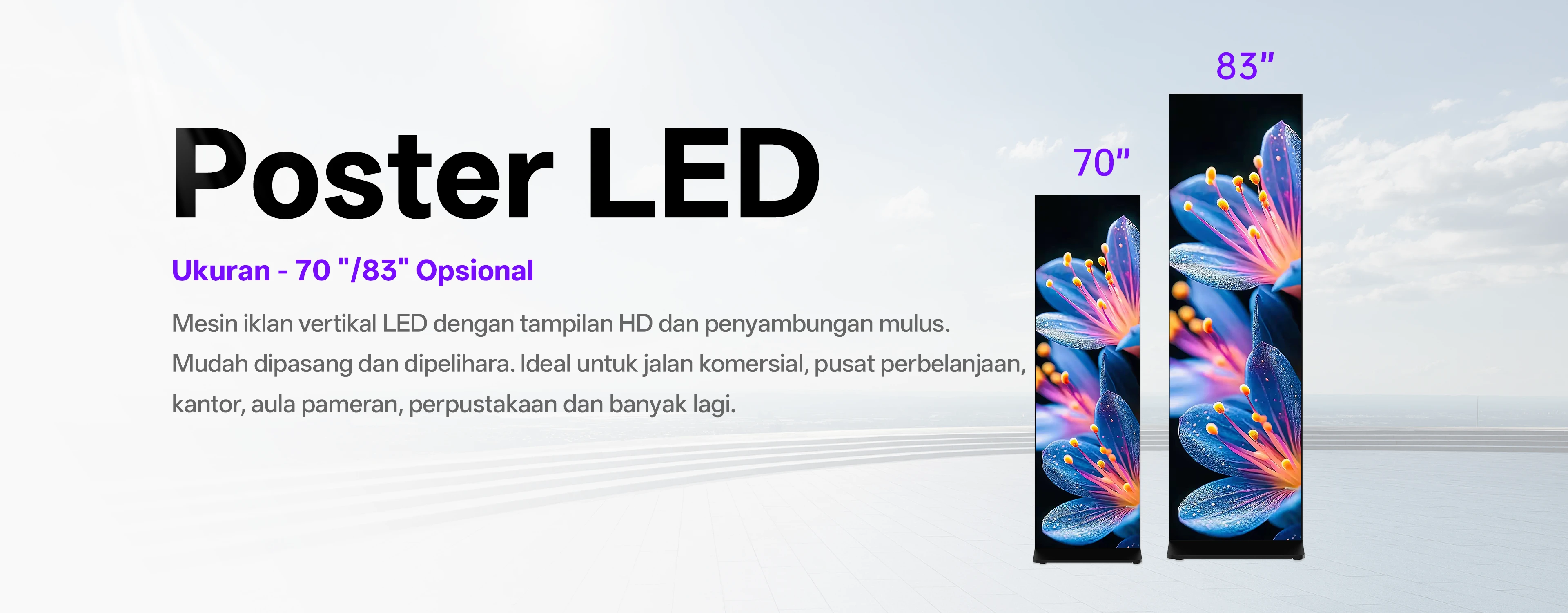 Dinding video LED