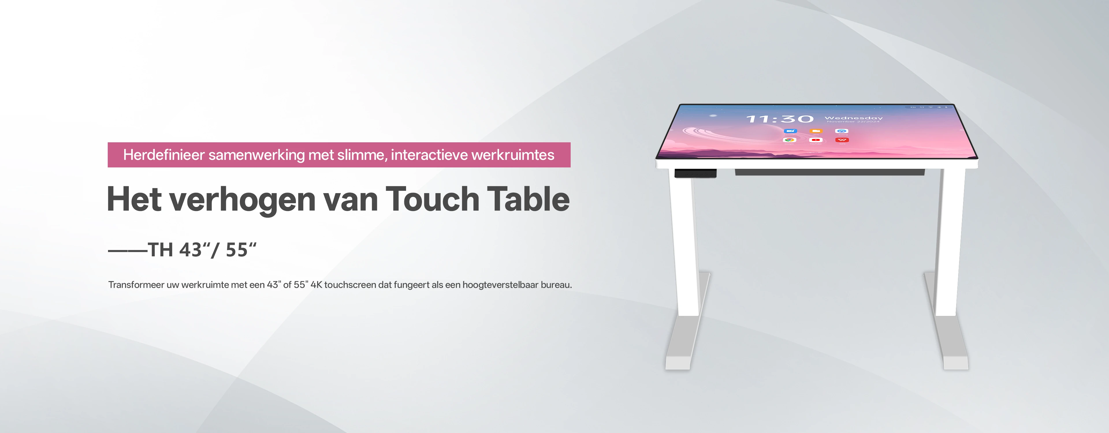 Riotouch Slimme tafel Slimme lift touchtafel