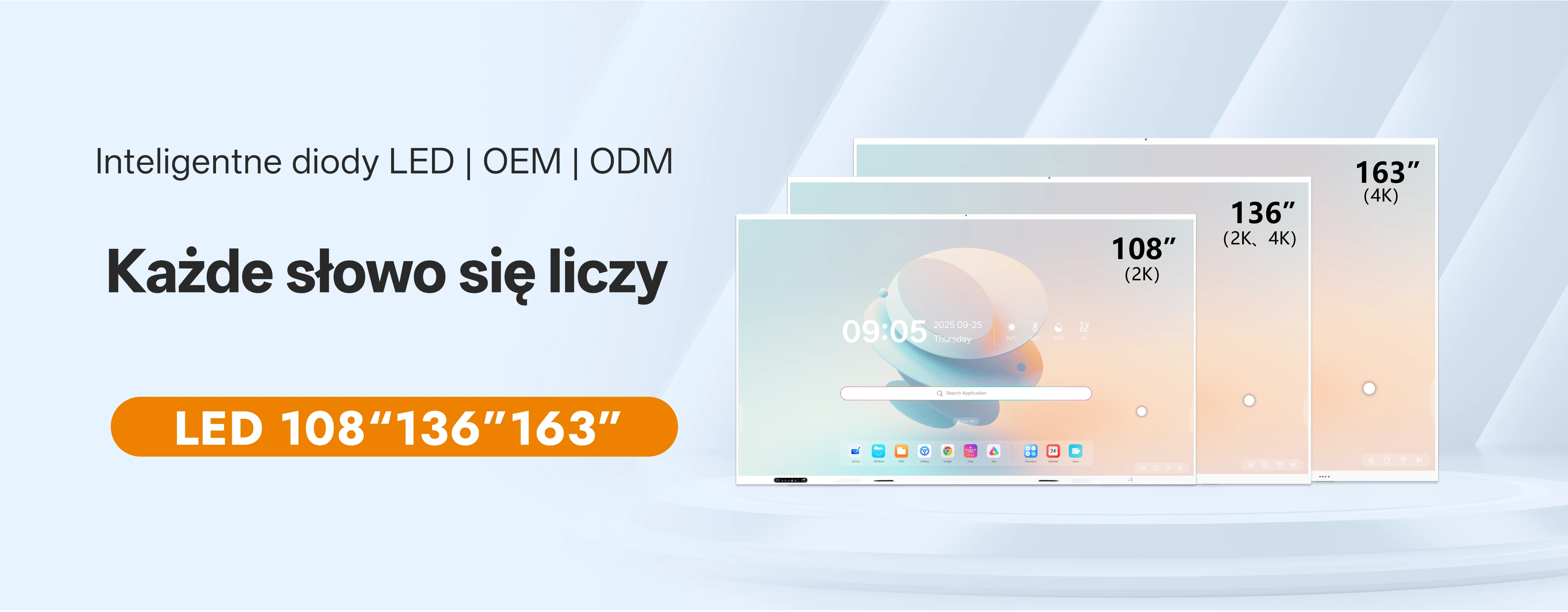 ekran do sali konferencyjnej