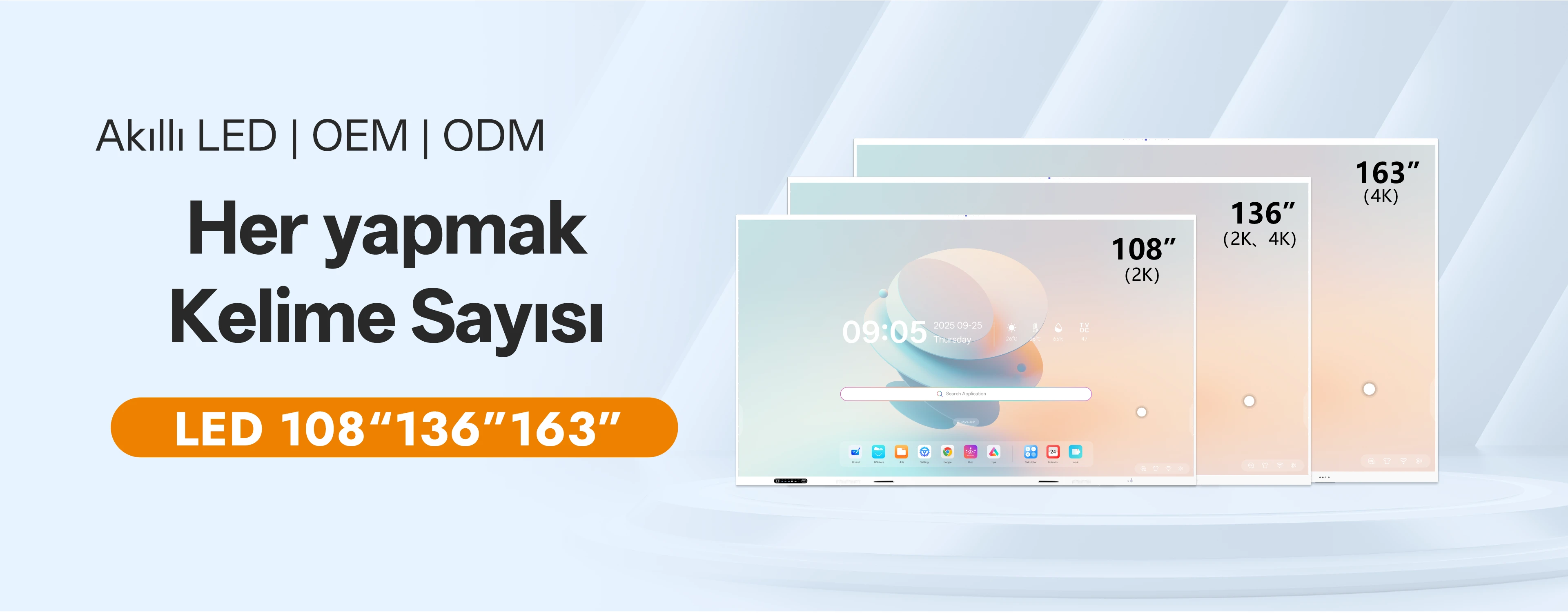 konferans salonu ekranı