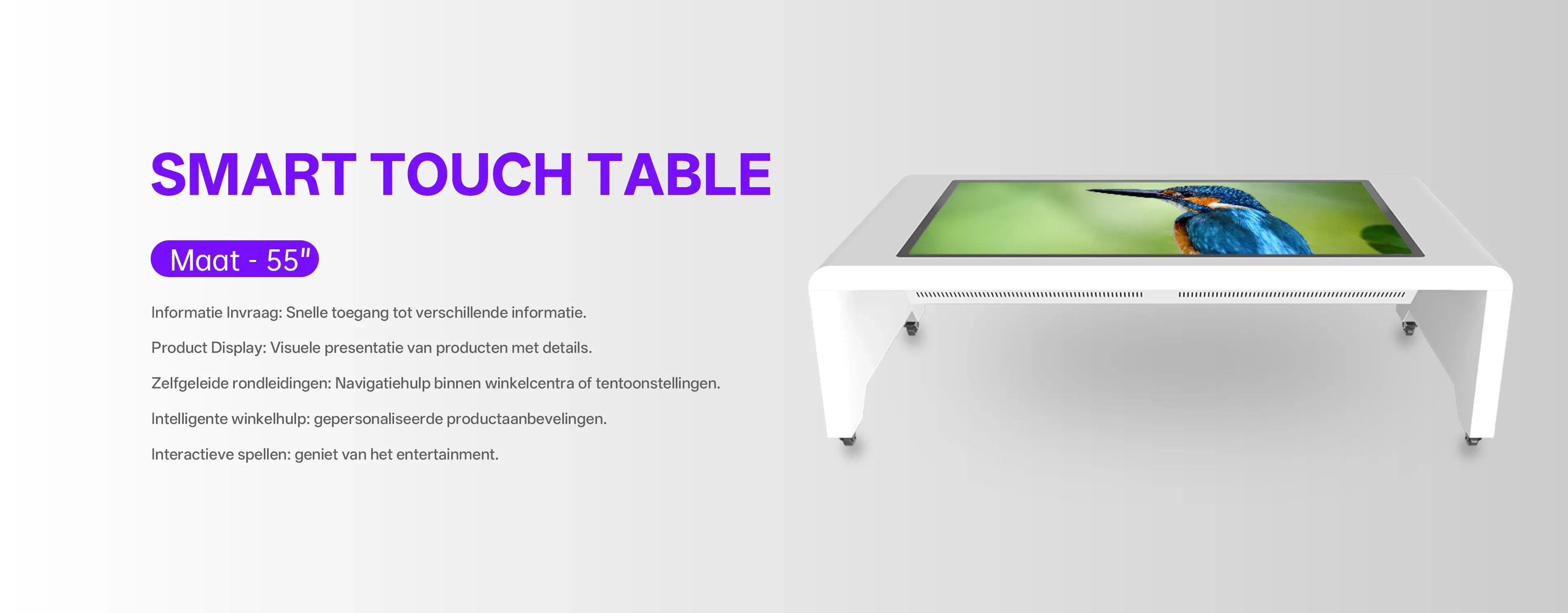Riotouch Slimme tafel Slimme touchtafel