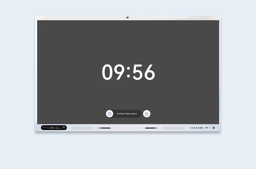 Lock screen countdown timer for enterprise device management
