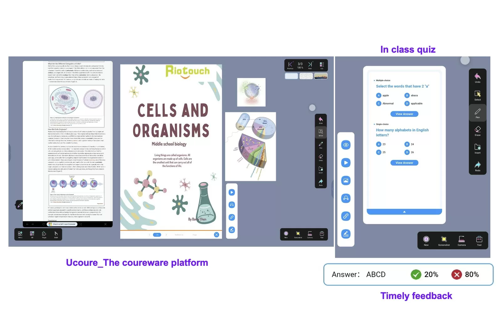 Comprehensive lesson resource management platform for educators