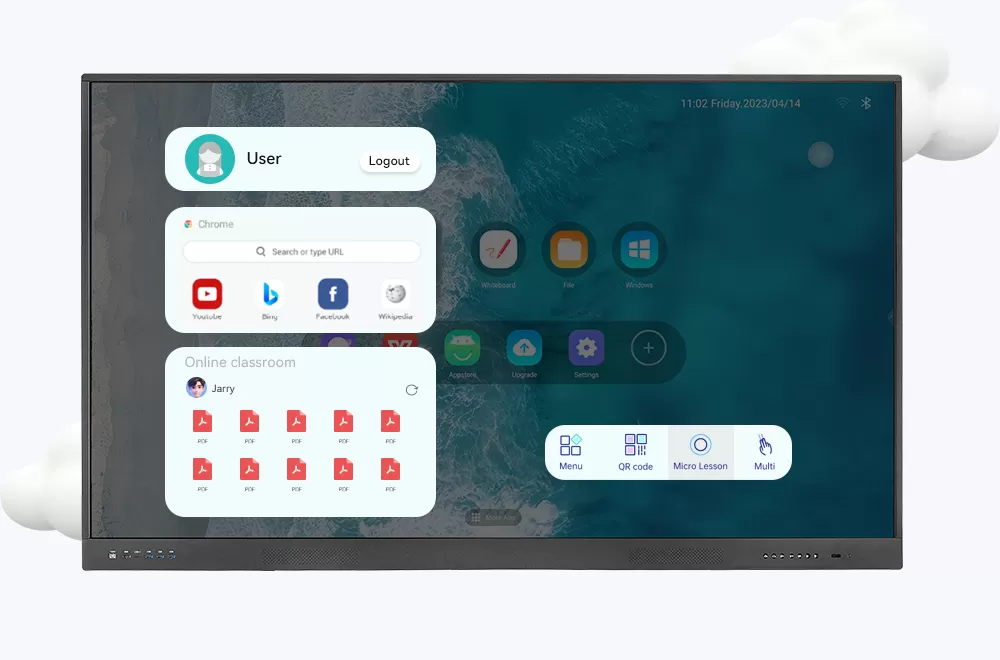 Airclass platform for interactive classroom engagement
