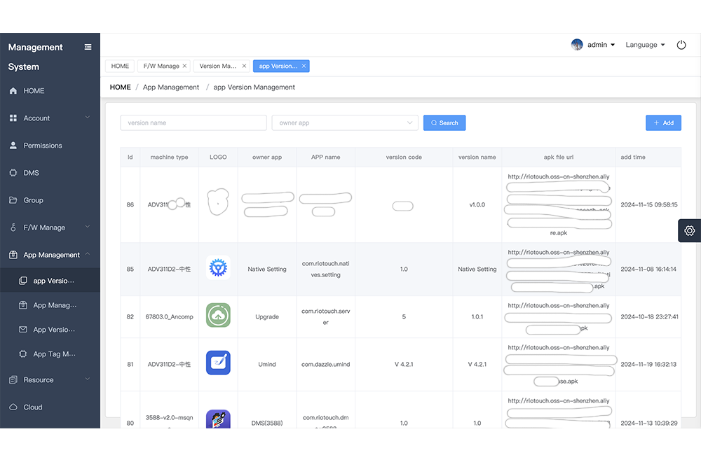 Riotouch-Interactive Whiteboard Software-DMS-Firmware and App Management Riotouch Interactive Whiteboard Software DMS Firmware and App Management