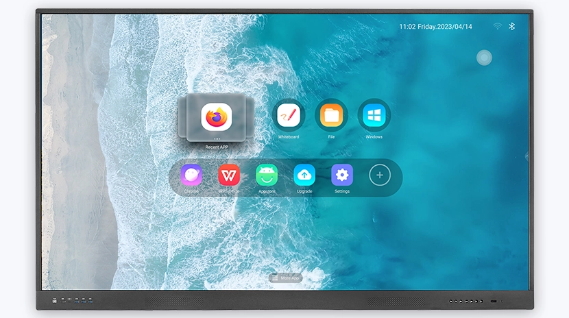 Riotouch Interactive Flat Panel Display ADV311D2 8 in 1 Functional Integration