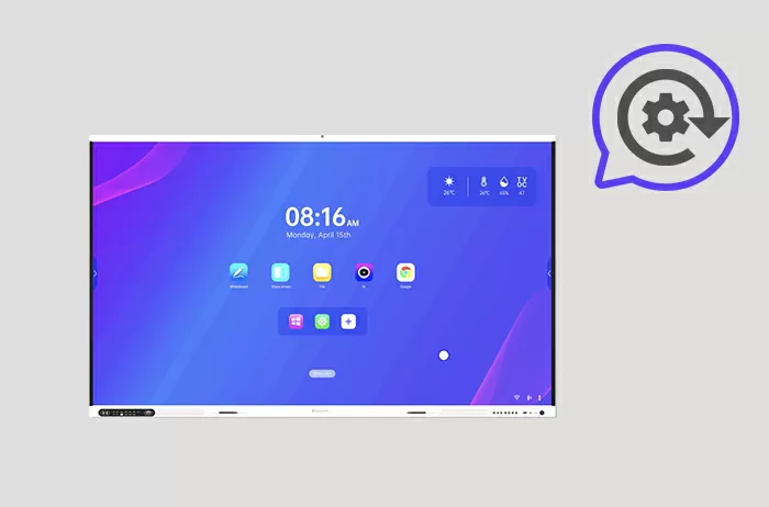 Factory-reset option for hassle-free out-of-box setup