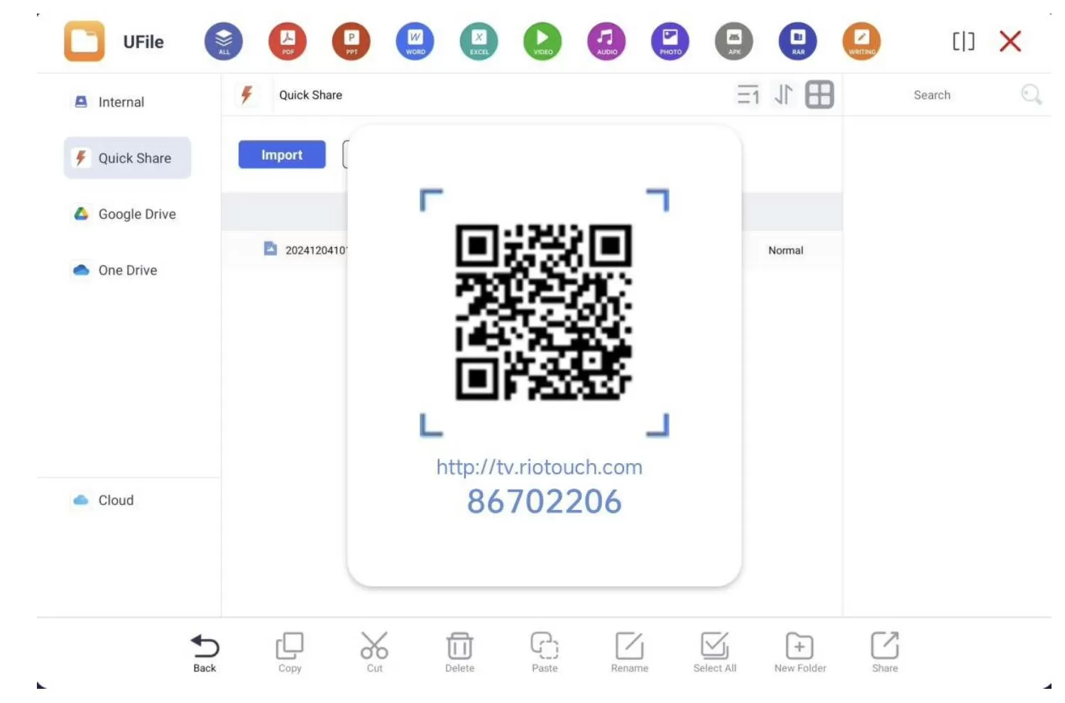 Quick File Sharing for Business Teams