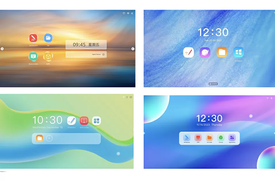 Launcher interface for B2B SaaS applications