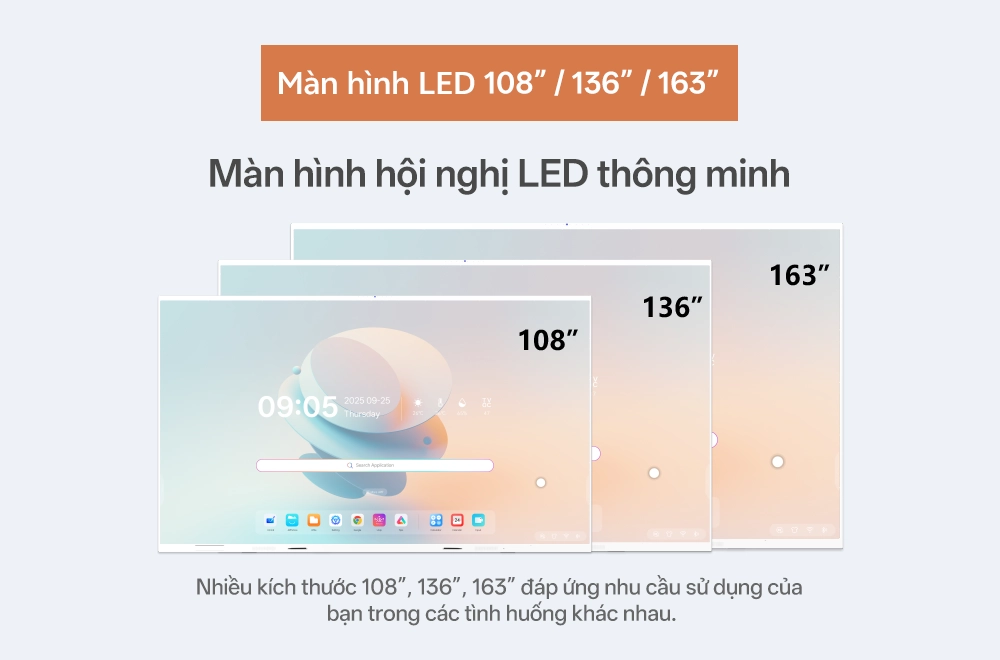 Nhiều th&ocirc;ng số kỹ thuật đ&aacute;p ứng nhu cầu của doanh nghiệp.