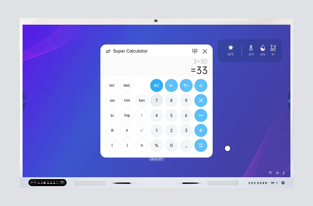 Riotouch Interactive Whiteboard Calculator UCalculator Scientific Calculation